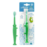 Dr. Brown’s Crocodile Toddler Toothbrush 1-Pack Green