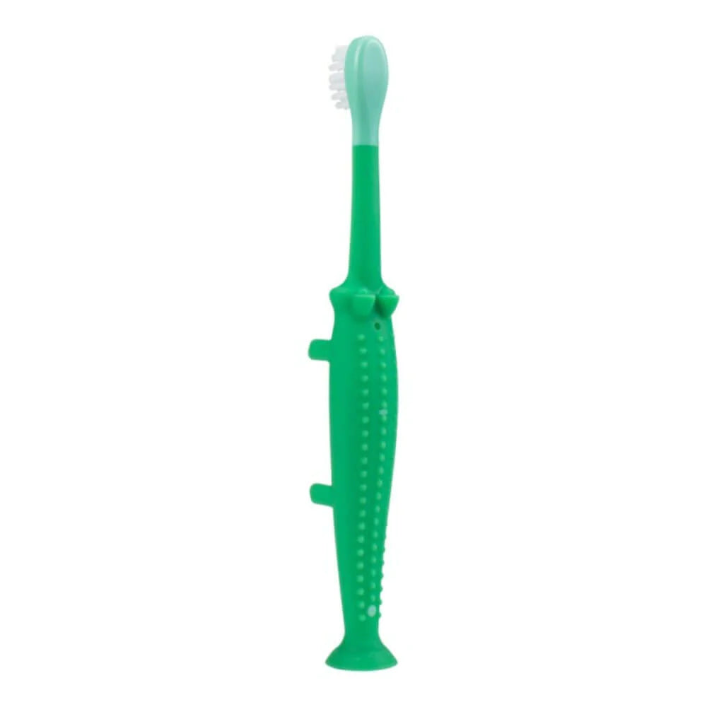 Dr. Brown’s Crocodile Toddler Toothbrush 1-Pack Green
