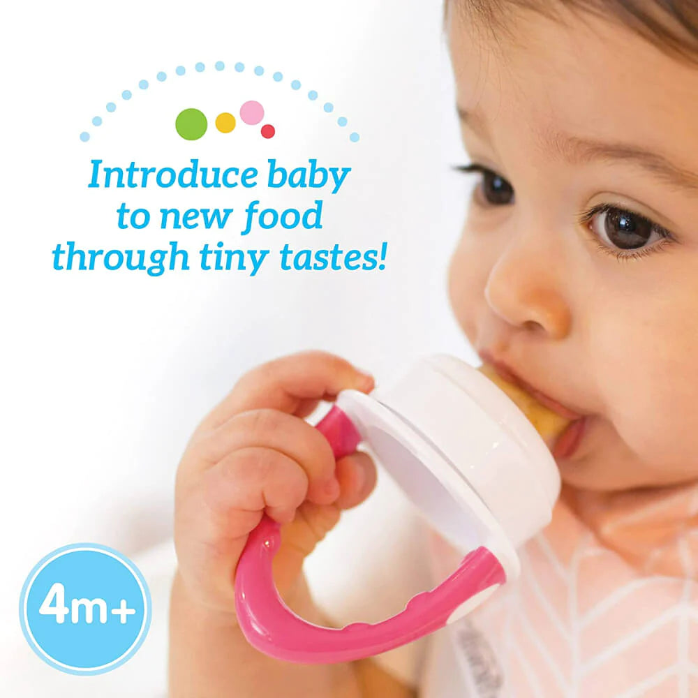 Dr. Brown's Fresh Firsts Silicone Feeder 4M+ Pink