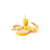 Eco Rascals Bamboo Duck Combo - Yellow