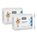 Hopop Baby Cotton Buds Safety Tips 55 Pcs – White