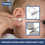 Hopop Baby Cotton Buds Safety Tips 55 Pcs – White
