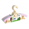 Hopop Adjustable Anti-Slip Baby Clothes Hangers Pack of 6 – Multicolo