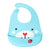 Hopop Easy Clean Crumb Catcher Silicon Bib - Assorted Print