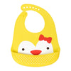 Hopop Easy Clean Crumb Catcher Silicon Bib - Assorted Print