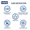 Hopop Easy Clean Crumb Catcher Silicon Bib - Assorted Print