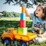 My 1st JCB Stacking Stanley Mega Truck 43cm 12M+ – Multicolor