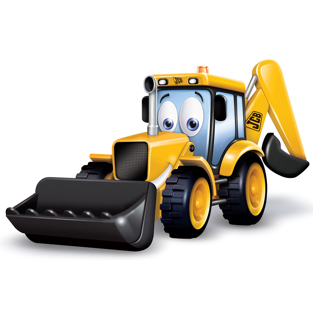 JCB My First Muddy Friends Joey, Doug & Dan Pull Back Toys Pack of 3 12M+ – Multicolour