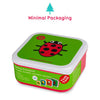 Tum Tum Nesting Snack Pots Bugs (4 Count, Multicolor)
