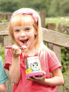 Tum Tum Thermal Food Flask Pink Bluebell