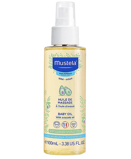 Mustela Baby Massage Oil with Avocado – 100 ml