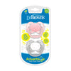 Dr Browns Pink Stars Advantage Pacifiers (Stage 1) | Pack Of 2