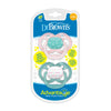 Dr Browns Pink Airplanes Advantage Pacifiers (Stage 2) | Pack Of 2