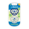 Dr Browns Blue Advantage Pacifiers (Stage 2) Glow In The Dark | Pack Of 2