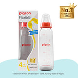 Pigeon Glass Feeding Bottle 6Oz 200Ml Red