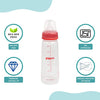 Pigeon Peristaltic Nursing Bottle Size L 9M+, 240Ml (Red)