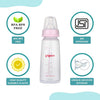Pigeon Peristaltic Nursing Bottle Size M 4+ , 200ml (Pink)