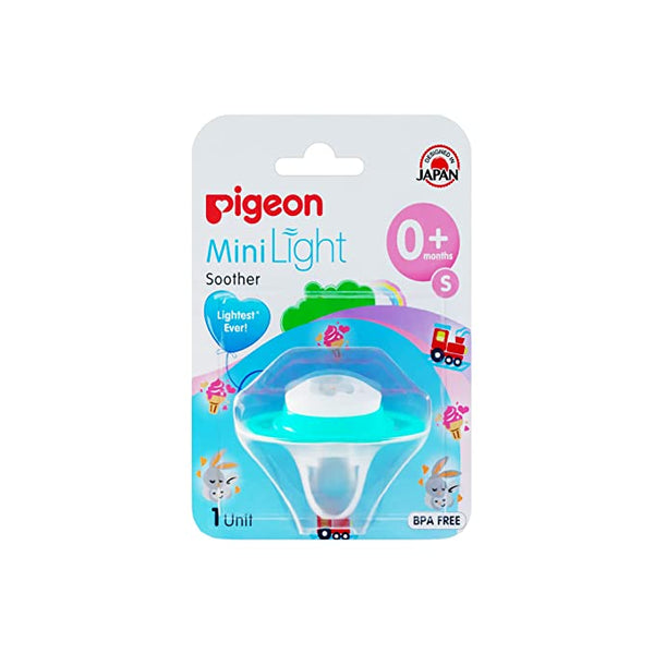 Pigeon Baby Soother S Size 0+ Minilight -Rabbit
