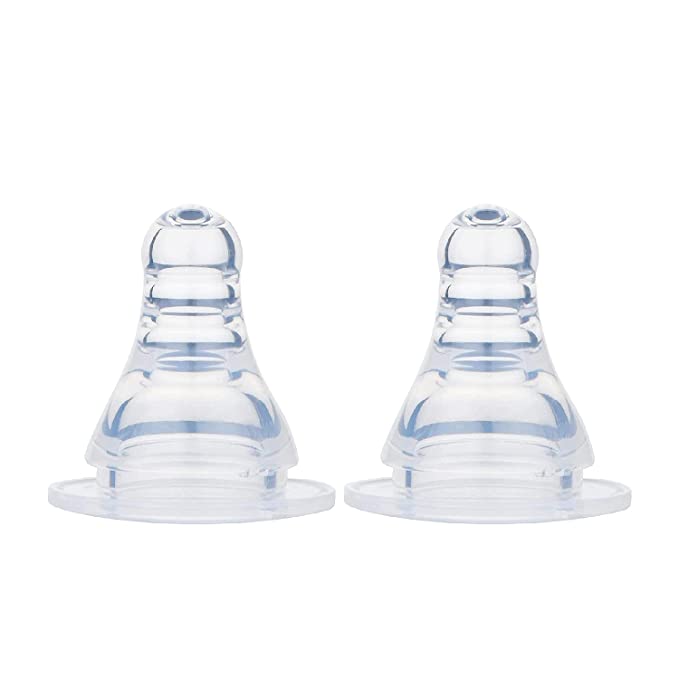 Pigeon Peristaltic Nipple 9m+ L Size (Pack Of 2)