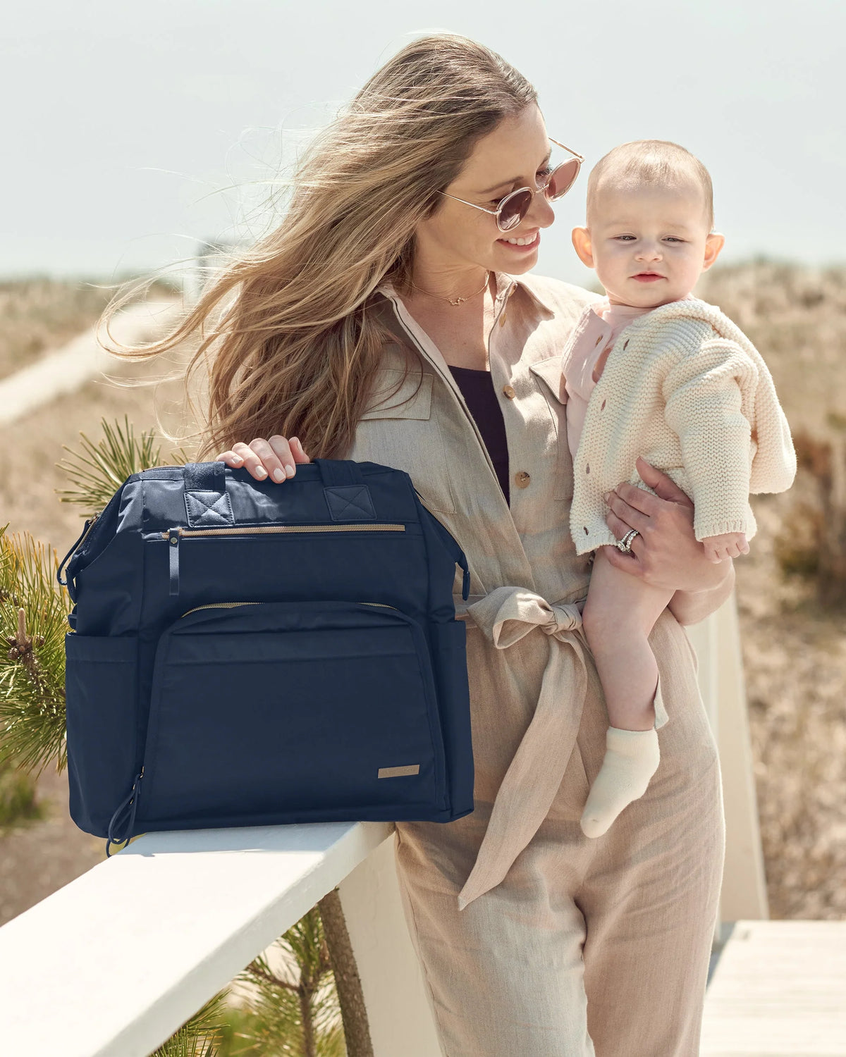 Skip Hop Diaper Bag Mainframe Navy Color Midnight