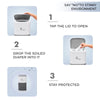 R For Rabbit Diapering (Bin) Hygo Bin Grey White